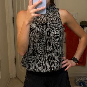 NWOT Ramy Brook high neck tang top size small